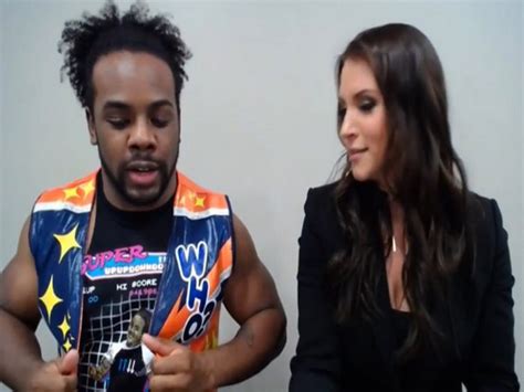 xavier woods and paige leaked video|Xavier Woods Jokes About Being Linked To Paige Video Leak